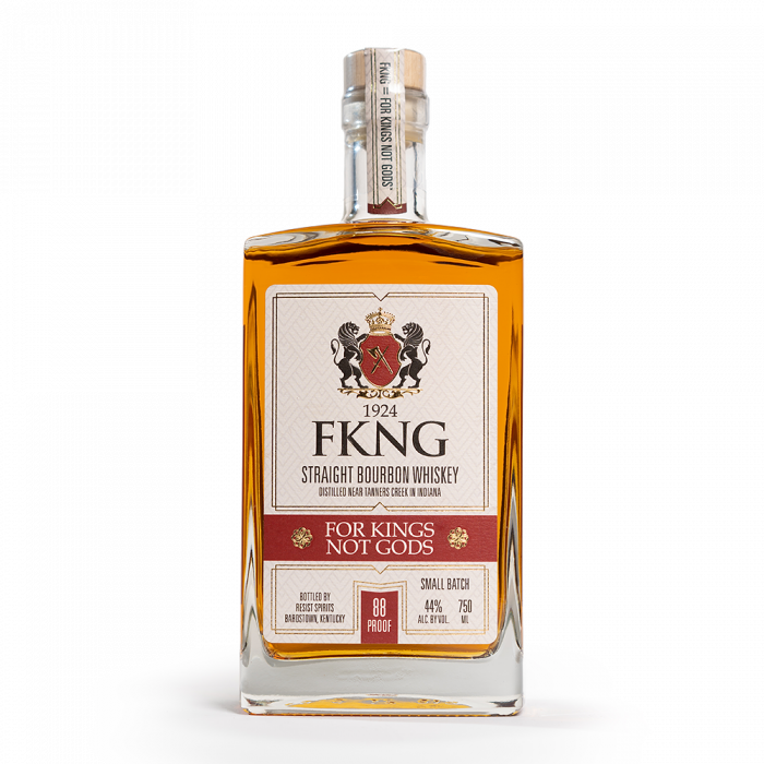 FKNG Straight Bourbon Whiskey | For Kings Not Gods