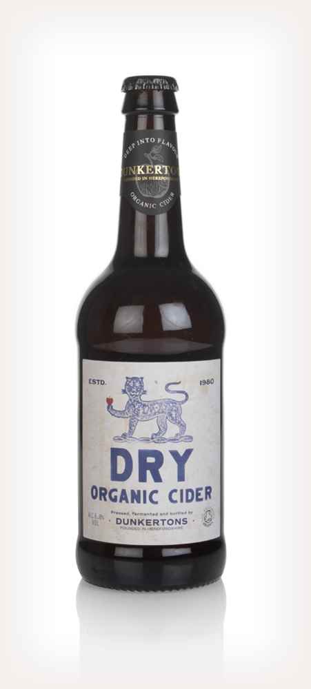 Dunkertons Dry Organic Cider | 500ML at CaskCartel.com