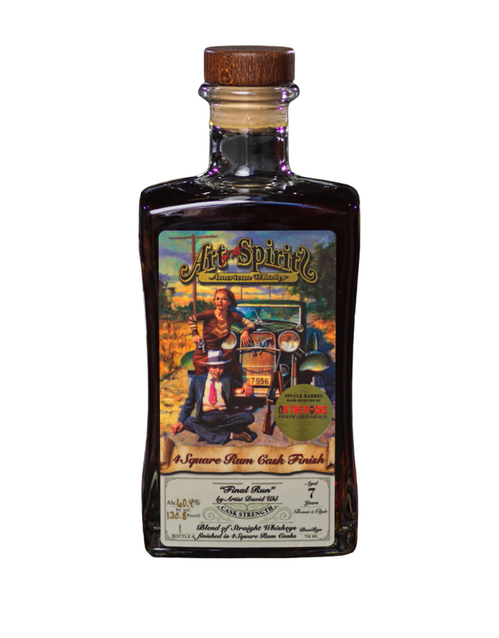 Art of the Spirits Foursquare Rum Finish - Cask Strength "Final Run" BouRye Whiskey at CaskCartel.com