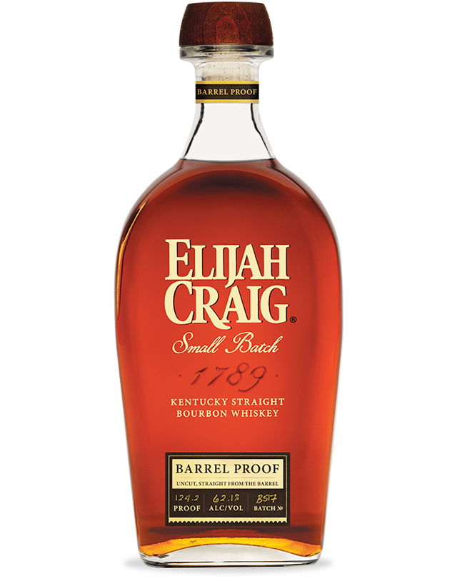 Elijah Craig Barrel Proof 124.2 Proof Batch B517 Bourbon Whiskey - CaskCartel.com