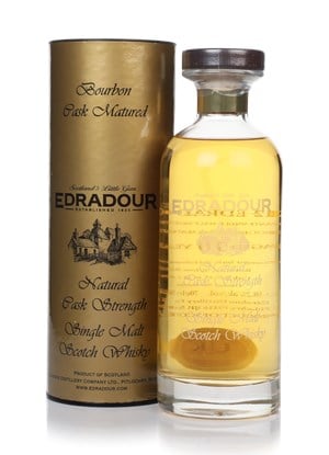 Edradour 10 Year Old 2012 Bourbon Cask Matured Natural Cask Strength - Ibisco Decanter (58.2%) Scotch Whisky | 700ML at CaskCartel.com