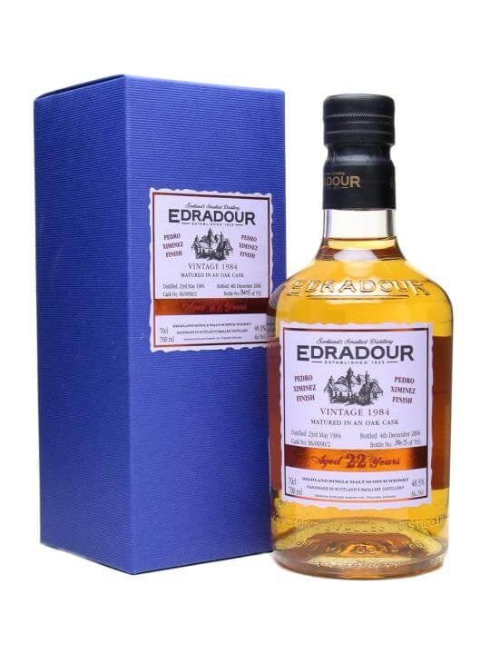 Edradour Pedro Ximinez Finish 1984 22 Year Old Whisky | 700ML at CaskCartel.com