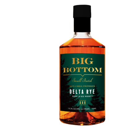 Big Bottom 'Delta Rye' Small Batch Rye Whiskey - CaskCartel.com