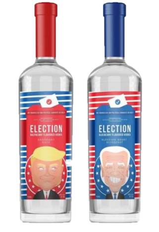 Election Spirits Vodka 2 Bottle Set (INCUMBENT & CHALLENGER) at CaskCartel.com