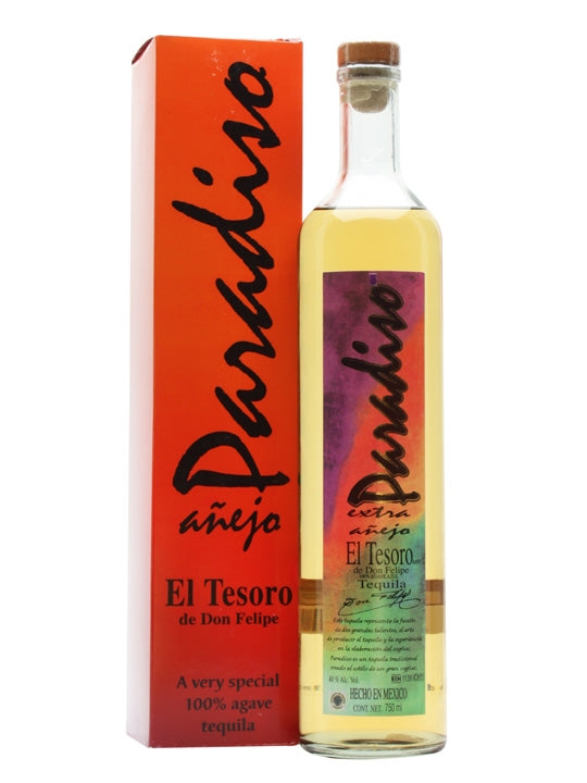 El Tesoro de Don Felipe Paradiso Tequila Extra Anejo