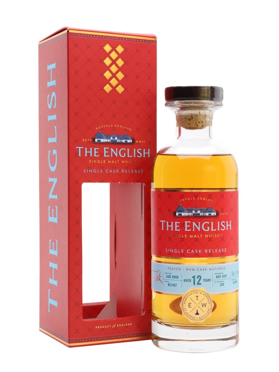 The English Peated 2009 12 Year Old Rum Cask Matured English Single Malt Whisky | 700ML at CaskCartel.com