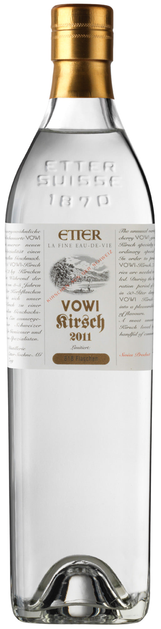 Etter 'VOWI' Kirsch 2011 Eau-de-Vie | 700ML at CaskCartel.com