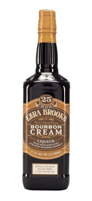 Ezra Brooks Bourbon Cream Liqueur - CaskCartel.com