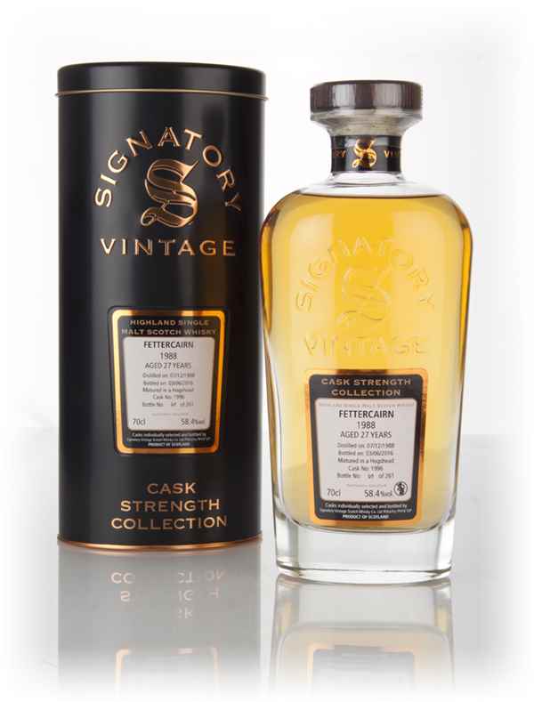 Fettercairn 27 Year Old 1988 (cask 1996) - Cask Strength Collection (Signatory) Scotch Whisky | 700ML at CaskCartel.com