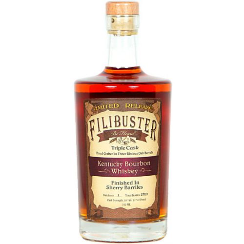 Filibuster Triple Cask Kentucky Bourbon Whiskey - CaskCartel.com