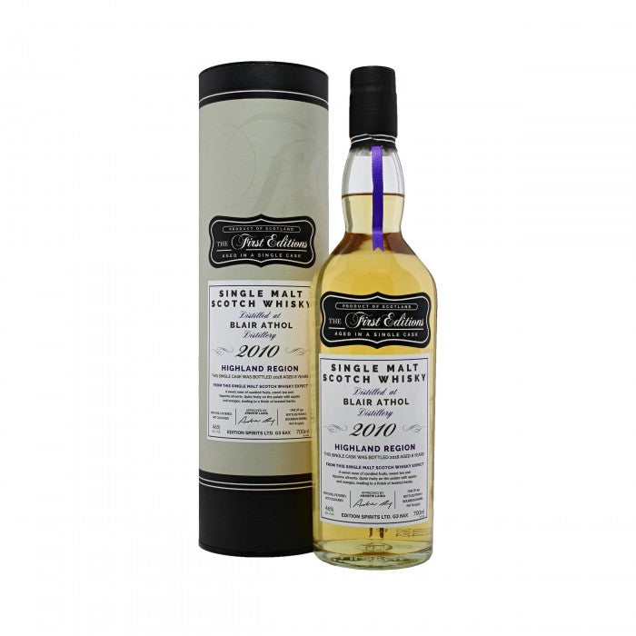 Blair Athol 2010 First Editions 8 Year Old Single Malt Scotch Whisky - CaskCartel.com