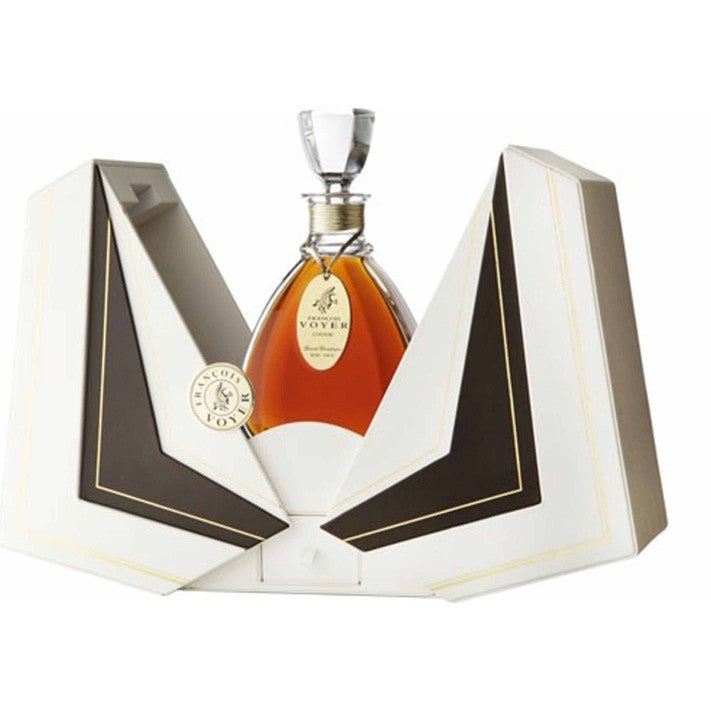Francois Voyer Hors d'Age Coffret Grande Champagne Cognac | 700ML at CaskCartel.com