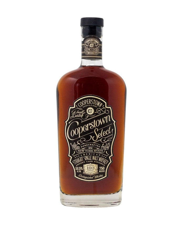 Cooperstown Select Sherry Cask Finished Straight Single Malt Whiskey at CaskCartel.com