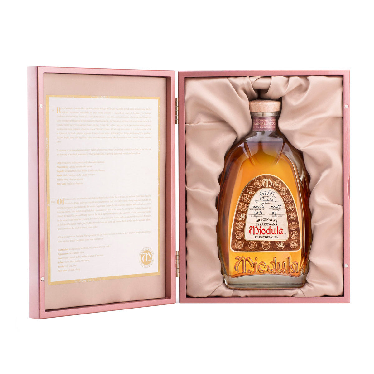 Miodula Prezydencka Savignon Blanc 2016 Liqueur | 500ML at CaskCartel.com