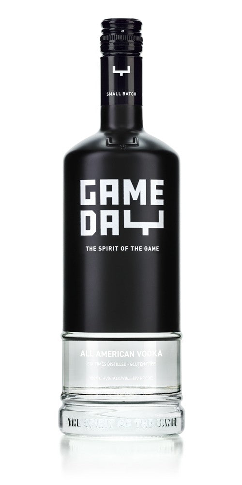 GameDay Matte Black Vodka at CaskCartel.com