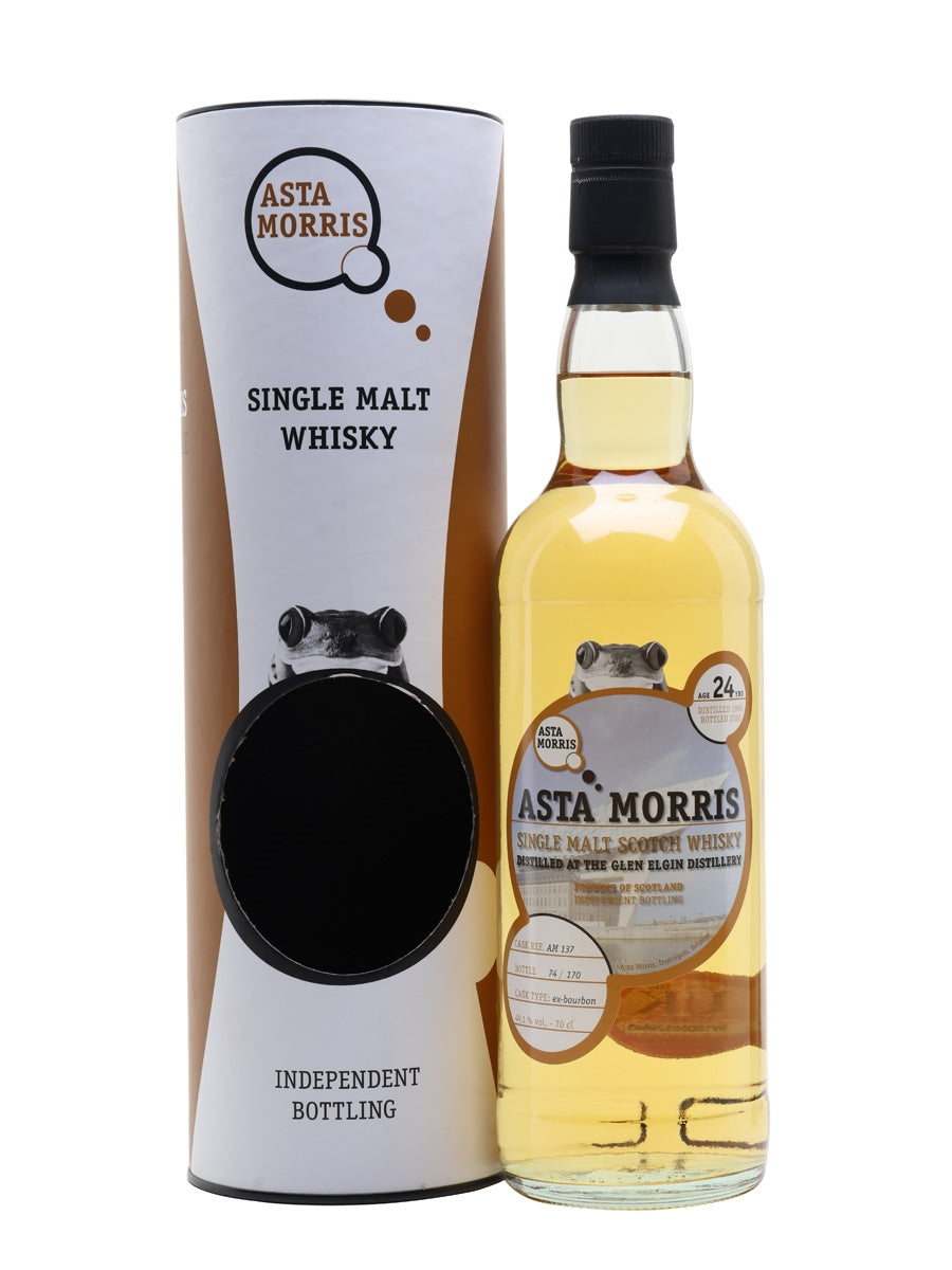 Glen Elgin 1995 24 Year Old Asta Morris Speyside Single Malt Scotch Whisky | 700ML at CaskCartel.com