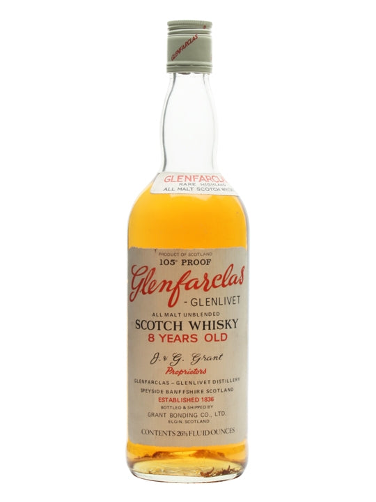 Glenfarclas 8 Year Old '105' Bot.1970s Speyside Single Malt Scotch Whisky | 700ML at CaskCartel.com