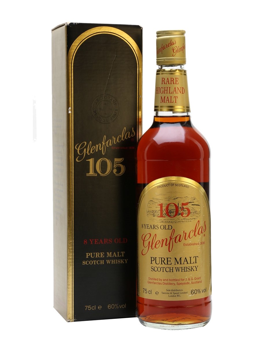 Glenfarclas 8 Year Old 105' proof Bot.1980s Speyside Single Malt Scotch Whisky | 700ML at CaskCartel.com