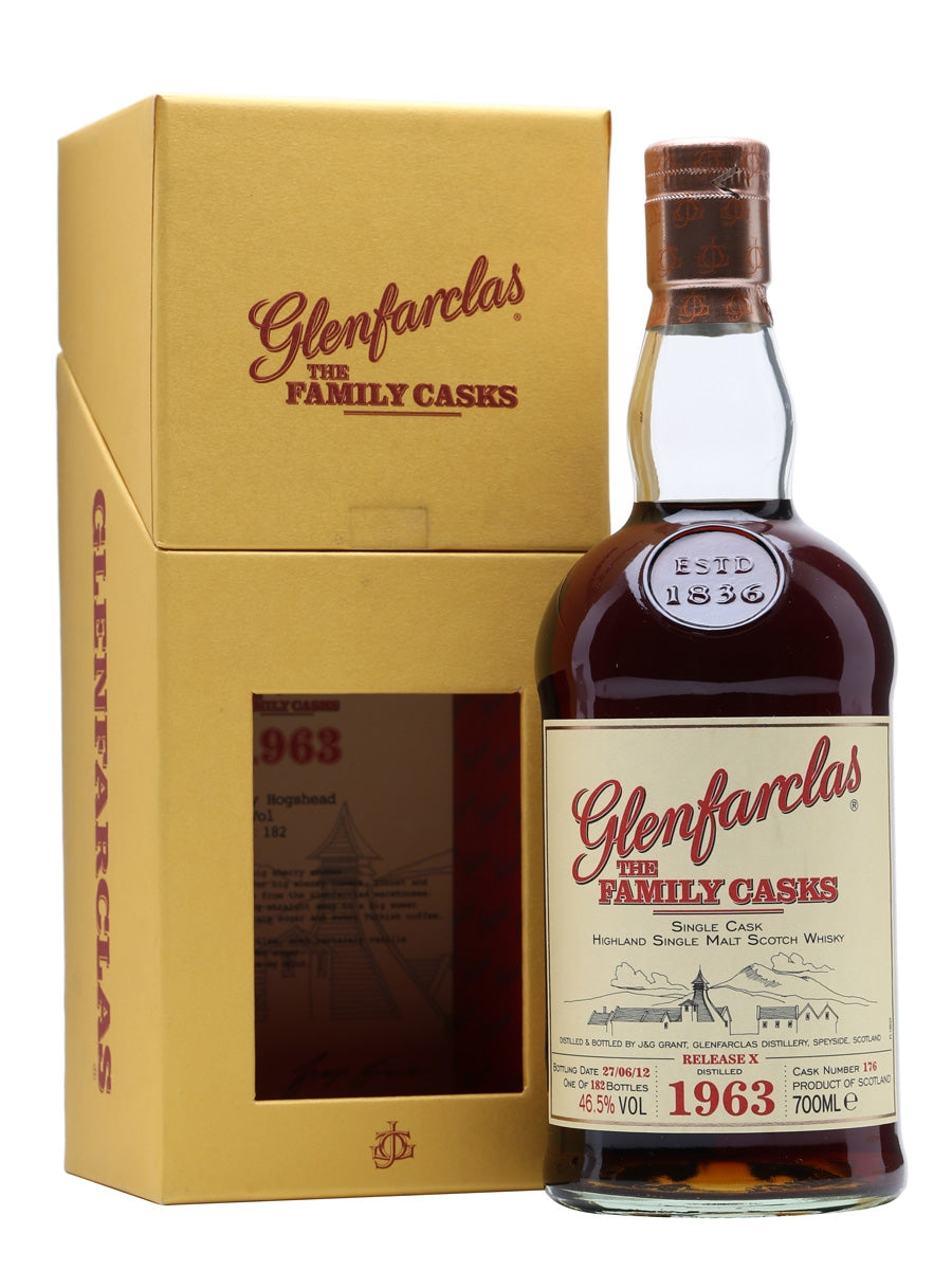 Glenfarclas 1963 Family Casks X Sherry Hogshead #176 Speyside Single Malt Scotch Whisky | 700ML at CaskCartel.com