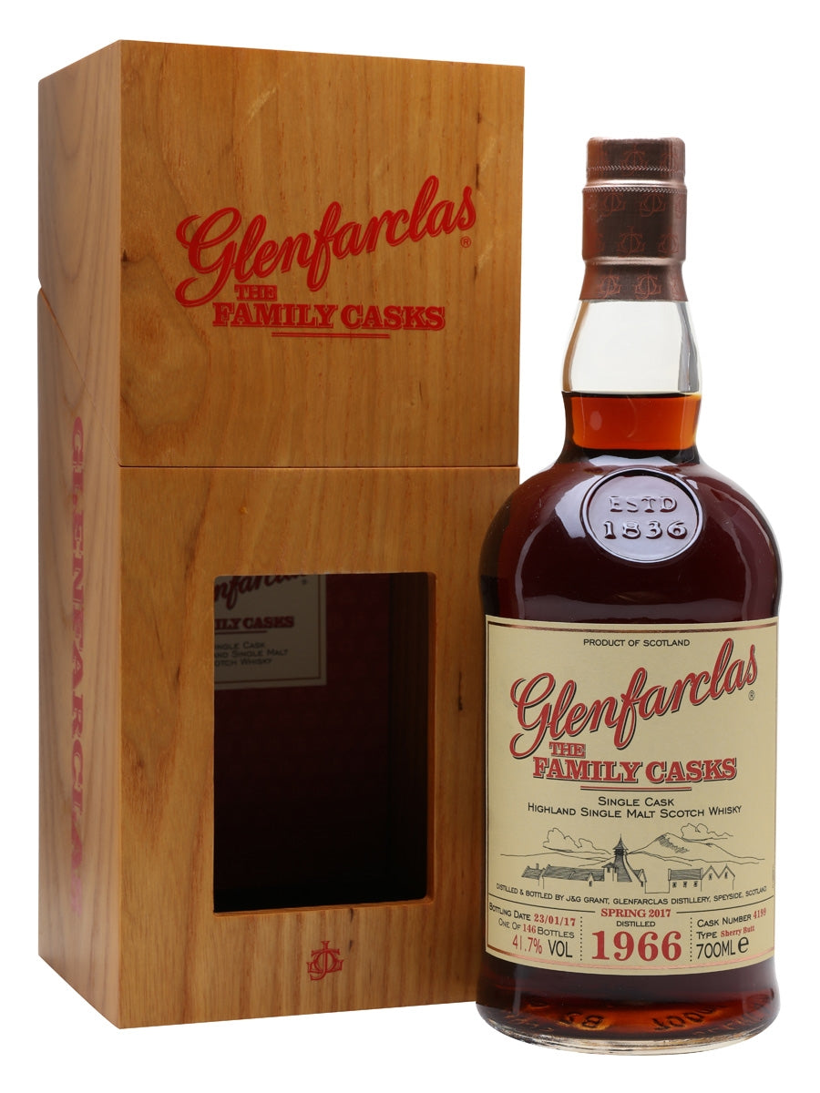 Glenfarclas 1966 Family Casks Cask #4199 Speyside Single Malt Scotch Whisky | 700ML at CaskCartel.com