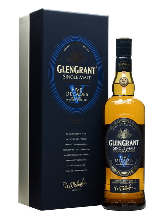 Glen Grant Five Decades Single Malt Scotch Whisky at CaskCartel.com