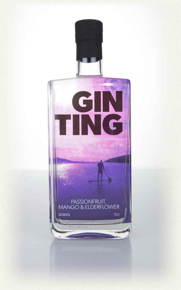 Gin Ting - Passionfruit, Mango & Elderflower Gin | 700ML at CaskCartel.com