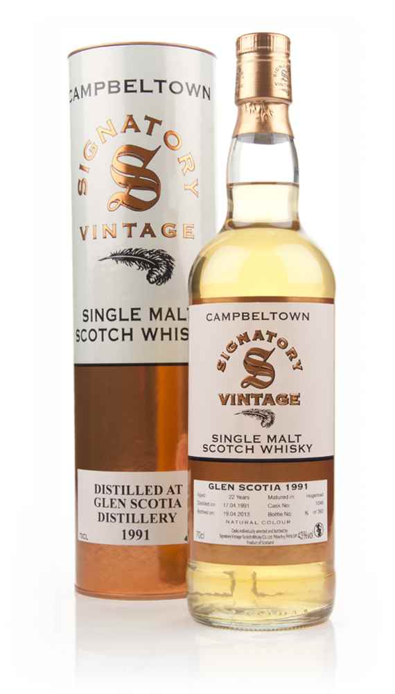 Glen Scotia 22 Year Old 1991 (cask 1046) (Signatory) Scotch Whisky | 700ML at CaskCartel.com