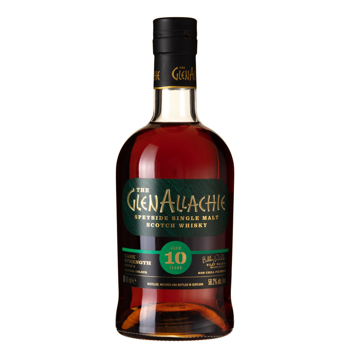 GlenAllachie Cask Strength Batch #3 10 Year Old Whisky | 700ML at CaskCartel.com