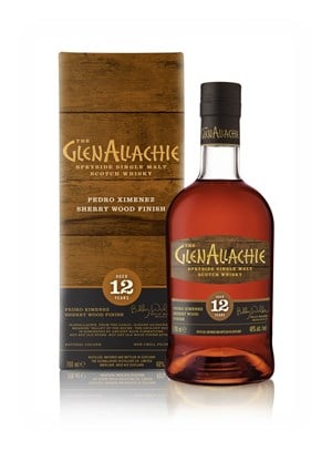GlenAllachie 12 Year Old Pedro Ximenez Sherry Wood Finish Scotch Whisky | 700ML at CaskCartel.com