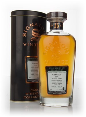 Glencraig 33 Year Old 1976 - Cask Strength Collection (Signatory) Scotch Whisky | 700ML at CaskCartel.com