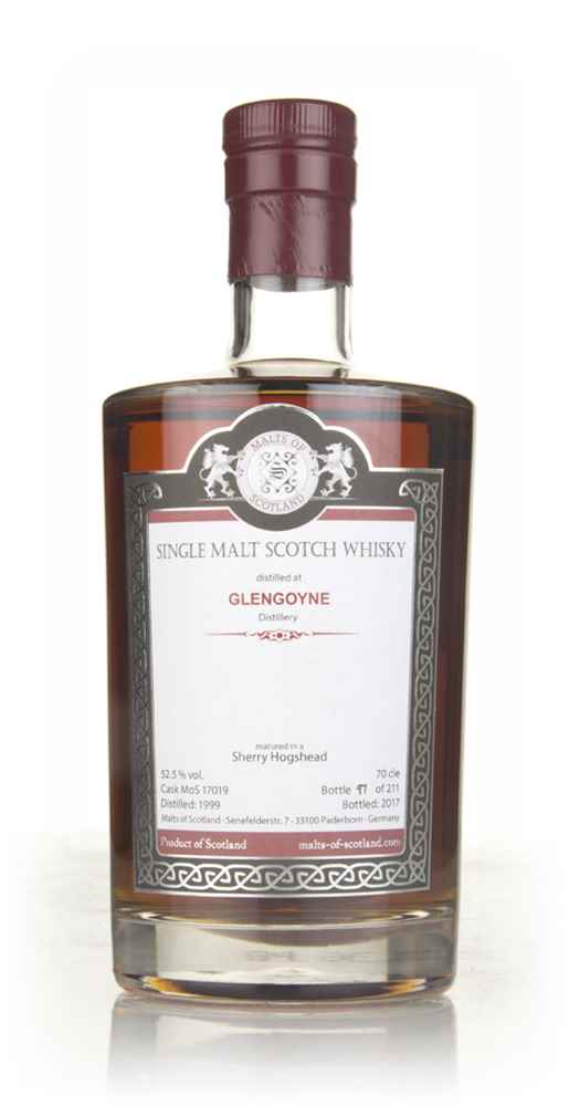 Glengoyne 1999 (bottled 2017) (cask 17019) - Malts of Scotland Scotch Whisky | 700ML at CaskCartel.com