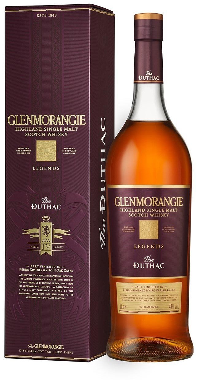 GLENMORANGIE The DUTHAC ディスプレイスタンド BUY] Glenmorangie The Duthac Single Malt Scotch Whisky | 1L at