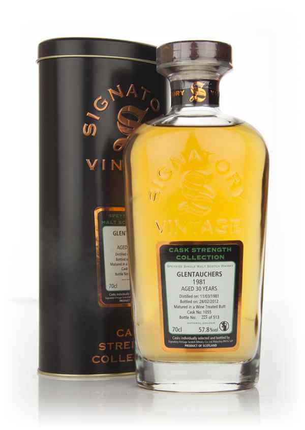 Glentauchers 30 Year Old 1981 - Cask Strength Collection (Signatory) Scotch Whisky | 700ML at CaskCartel.com