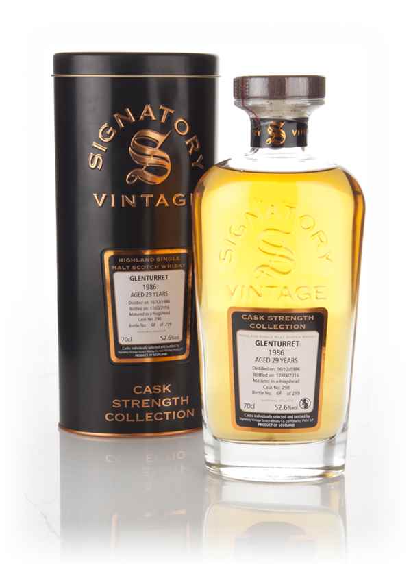 Glenturret 29 Year Old 1986 (cask 298) - Cask Strength Collection (Signatory) Scotch Whisky | 700ML at CaskCartel.com