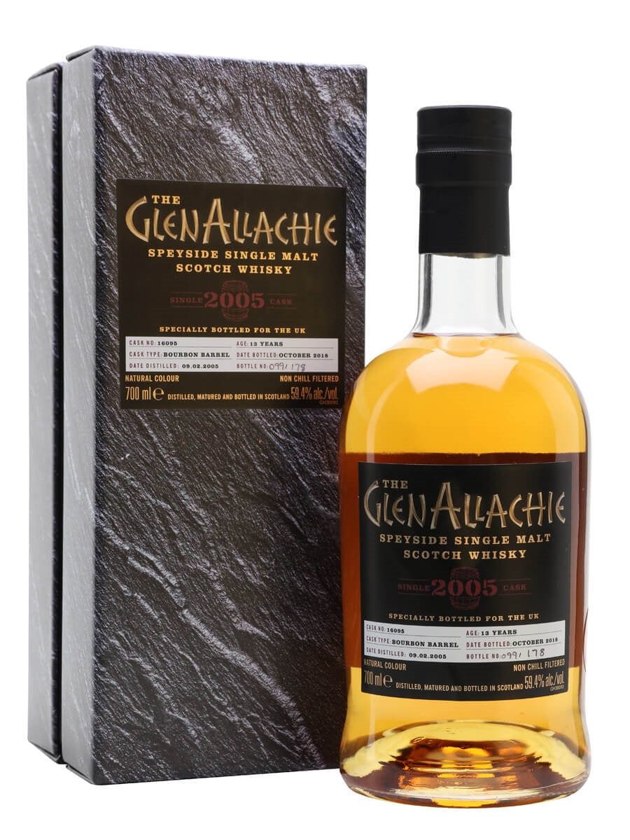 GlenAllachie Single Cask #16095 2005 13 Year Old Whisky | 700ML at CaskCartel.com