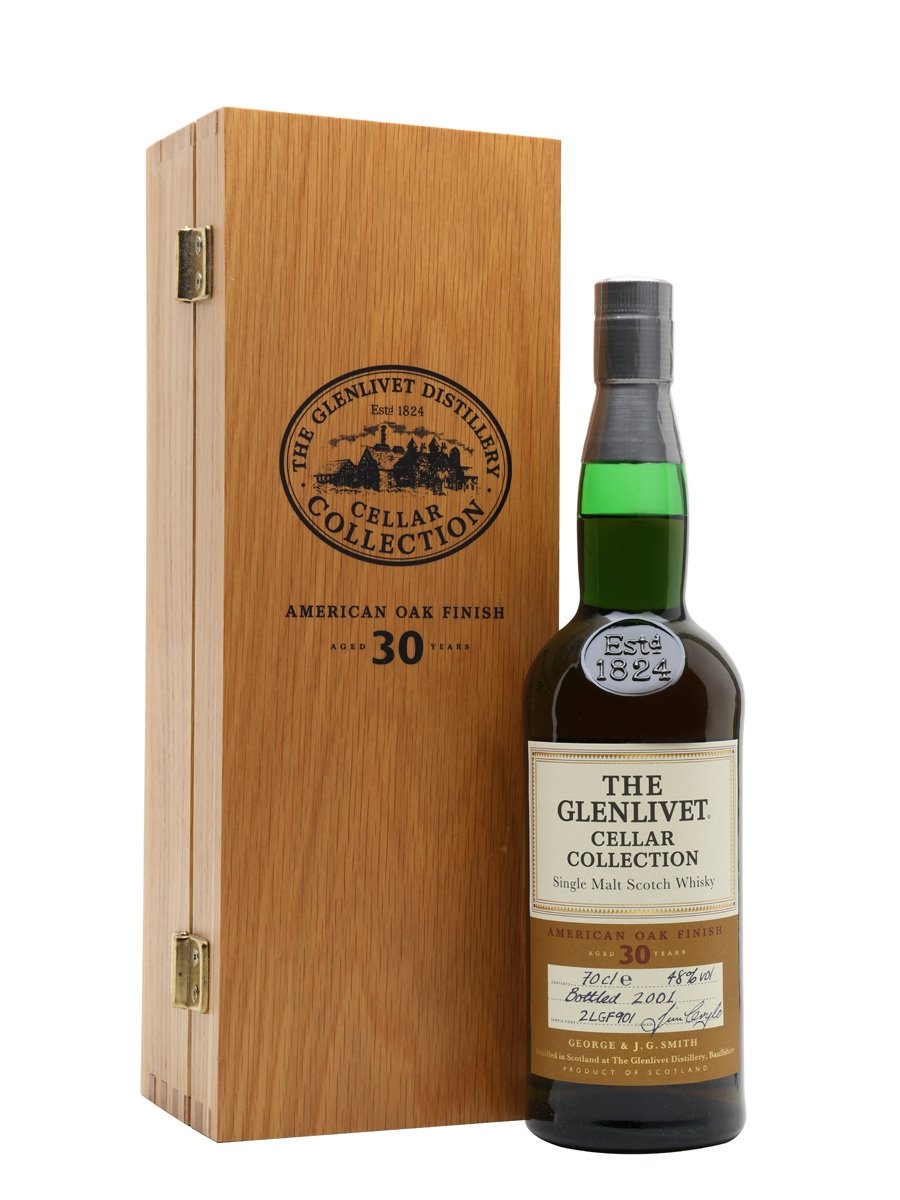 Glenlivet 30 Year Old American Oak Finish Speyside Single Malt Scotch Whisky | 700ML at CaskCartel.com