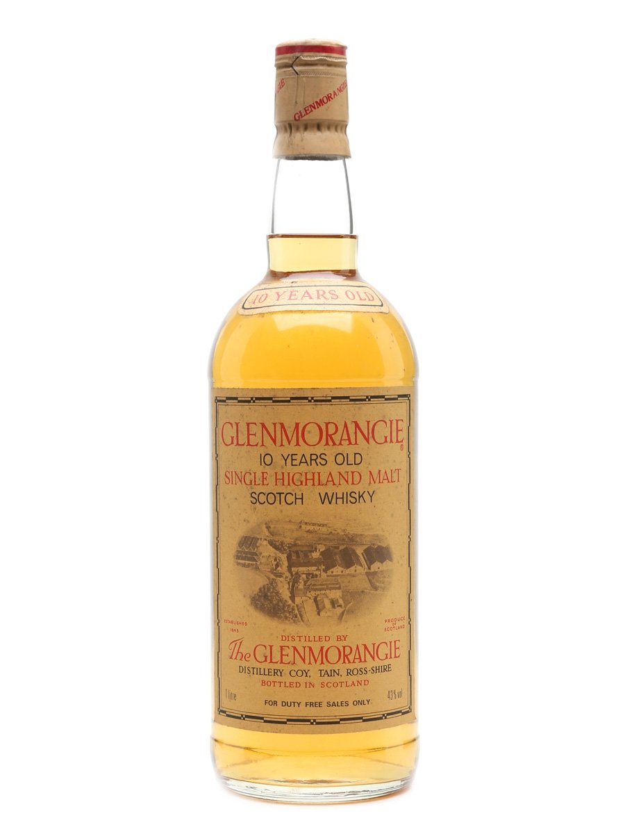 Glenmorangie 10 Year Old Bot.1980s Highland Single Malt Scotch Whisky | 1L at CaskCartel.com