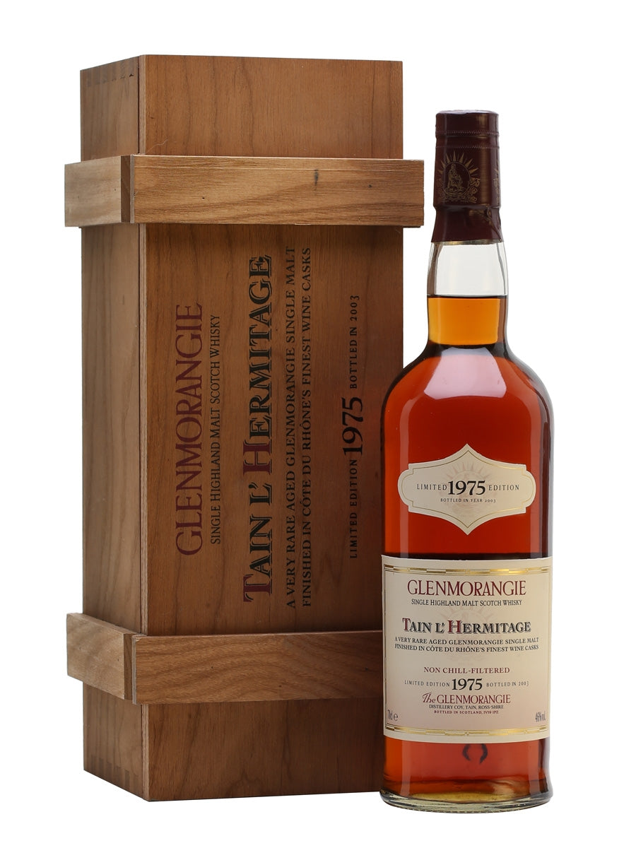 Glenmorangie 1975 28 Year Old Tain L'Hermitage Highland Single Malt Scotch Whisky | 700ML at CaskCartel.com