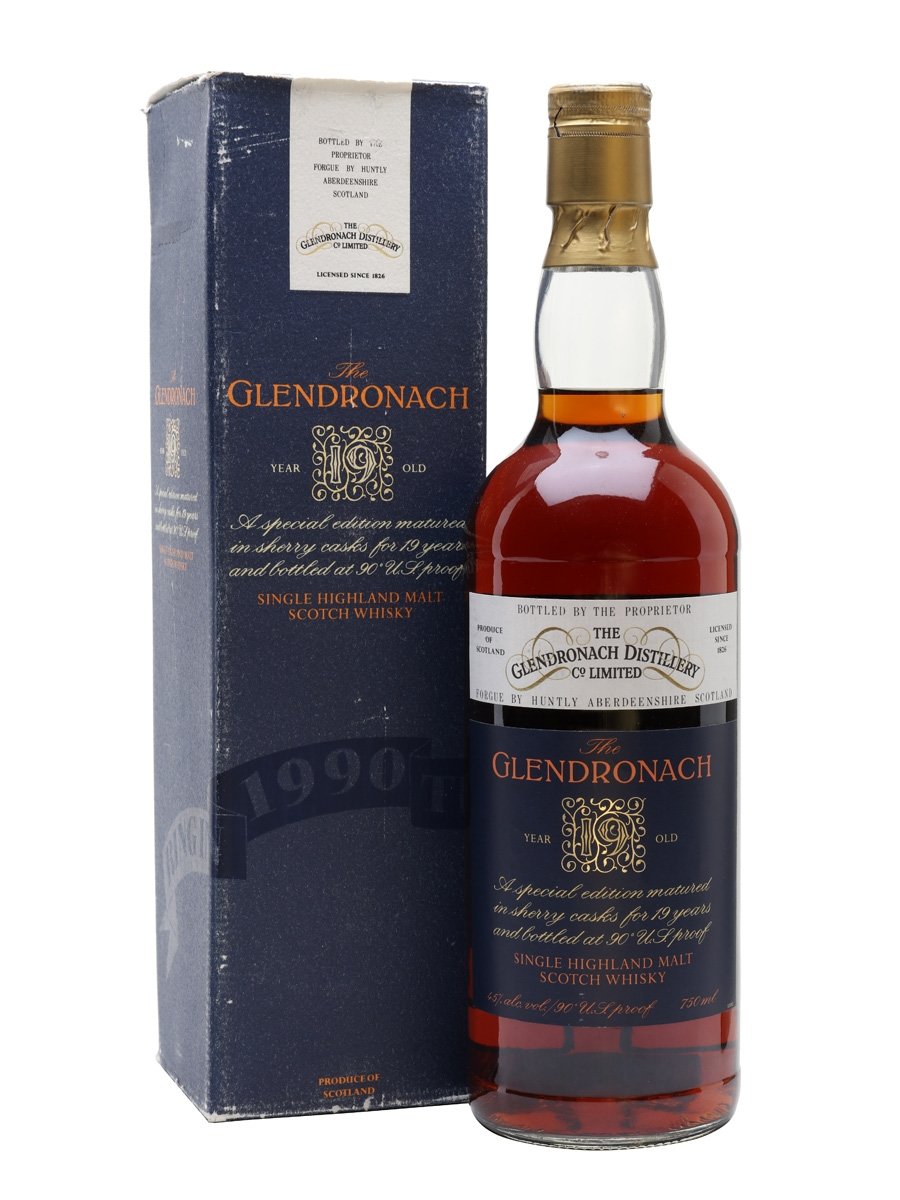 Glendronach 19 Year Old Sherry Cask Highland Single Malt Scotch Whisky | 700ML at CaskCartel.com