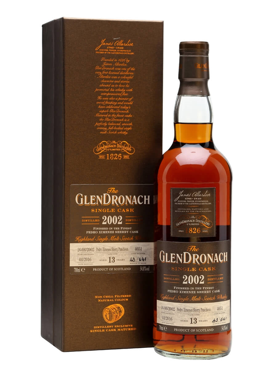 GlenDronach Single Cask #4651 Batch #13 2002 13 Year Old Whisky | 700ML at CaskCartel.com