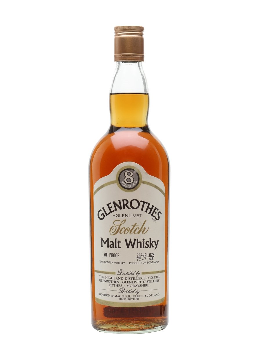 Glenrothes 8 Year Old Bot.1970s Gordon & Macphail Speyside Single Malt Scotch Whisky | 700ML at CaskCartel.com