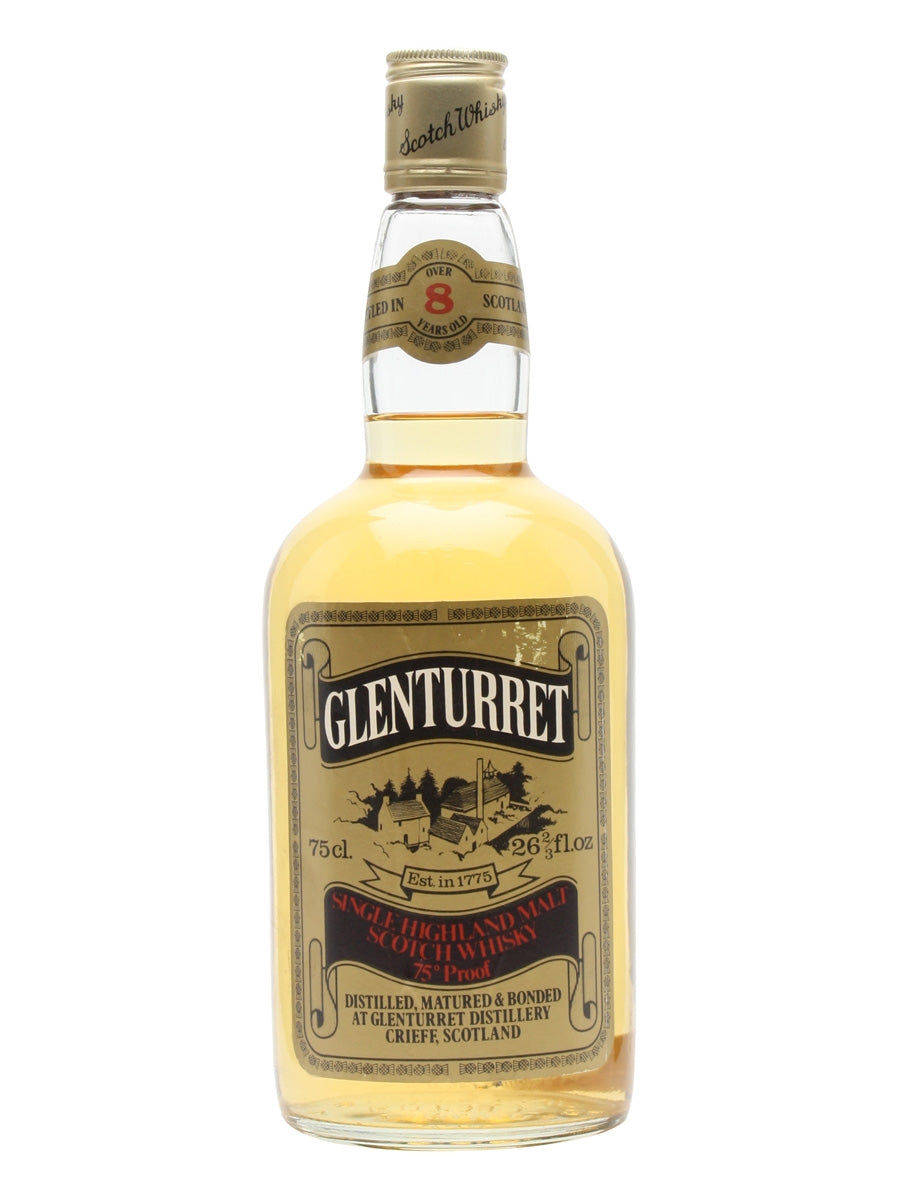 Glenturret 8 Year Old Bot.1970s Highland Single Malt Scotch Whisky | 700ML at CaskCartel.com