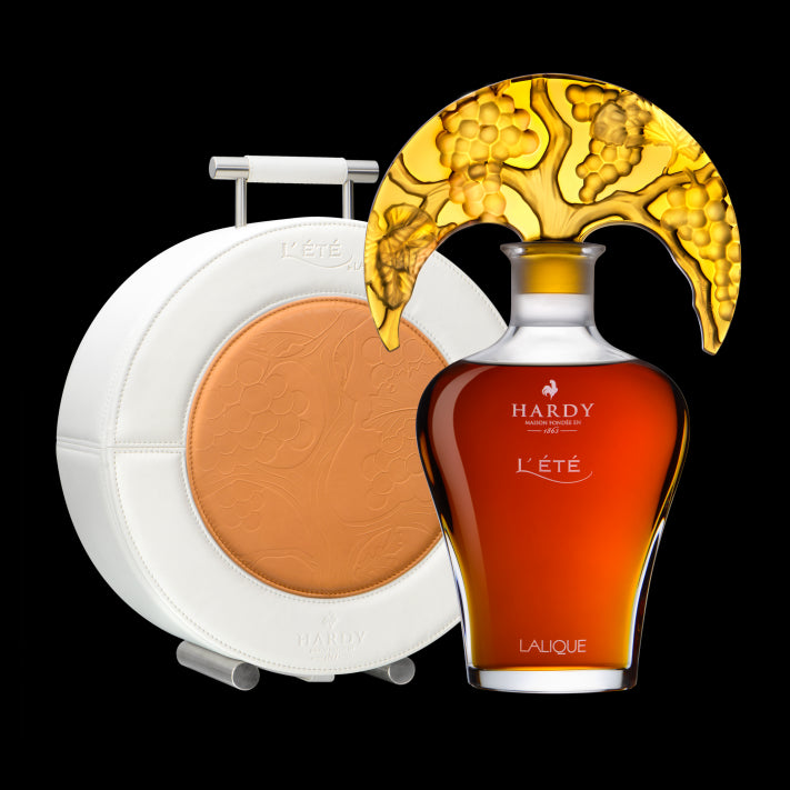 Hardy Cognac l'Ete "Summer" in Lalique Decanter Brandy at CaskCartel.com