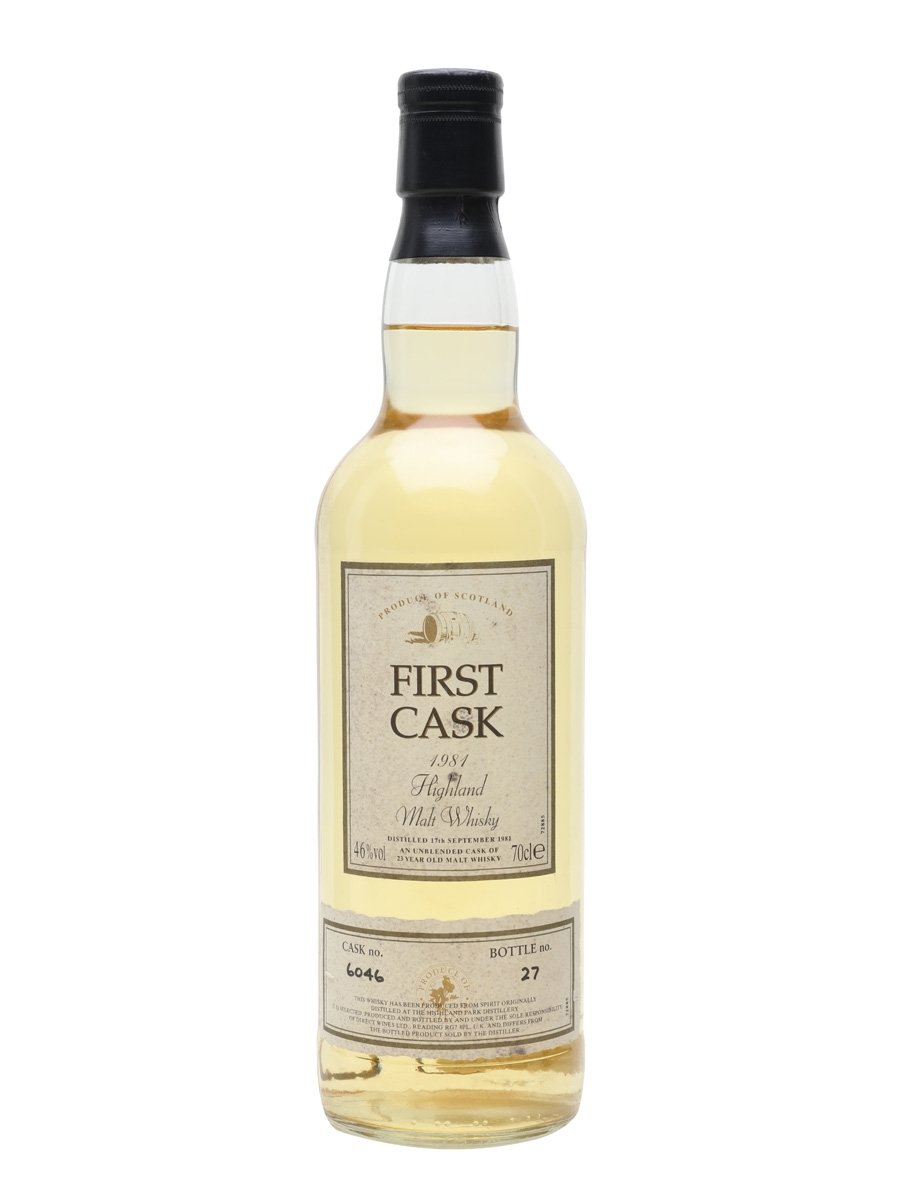 Highland Park 1981 23 Year Old First Cask Island Single Malt Scotch Whisky | 700ML at CaskCartel.com
