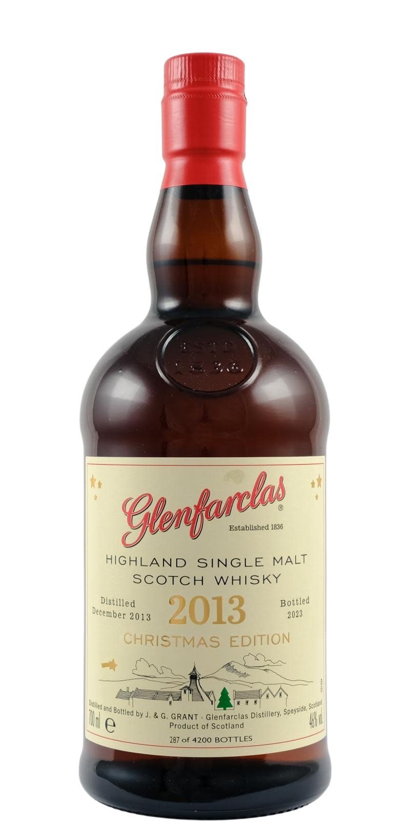 Glenfarclas 2013 (Bottled 2023) Christmas Edition Scotch Whisky | 700ML at CaskCartel.com