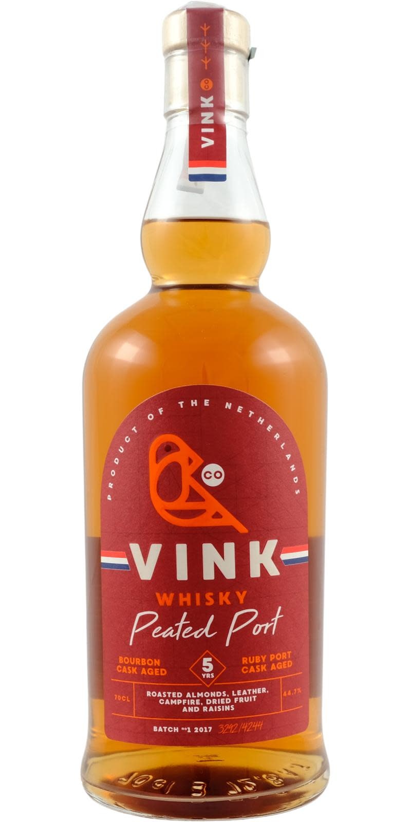 Vink 5 Year Old Peated Port Batch No.1 Whisky | 700ML at CaskCartel.com