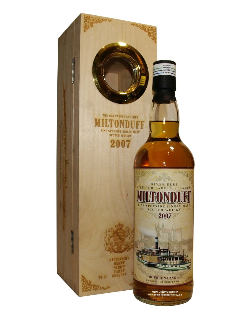 Miltonduff 2007 Jack Wiebers, The Old Paddle Steamer Scotch Whisky | 700ML at CaskCartel.com