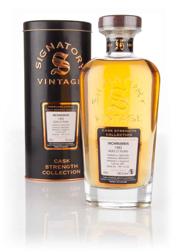 Inchmurrin 22 Year Old 1993 (cask 2851) - Cask Strength Collection (Signatory) Scotch Whisky | 700ML at CaskCartel.com