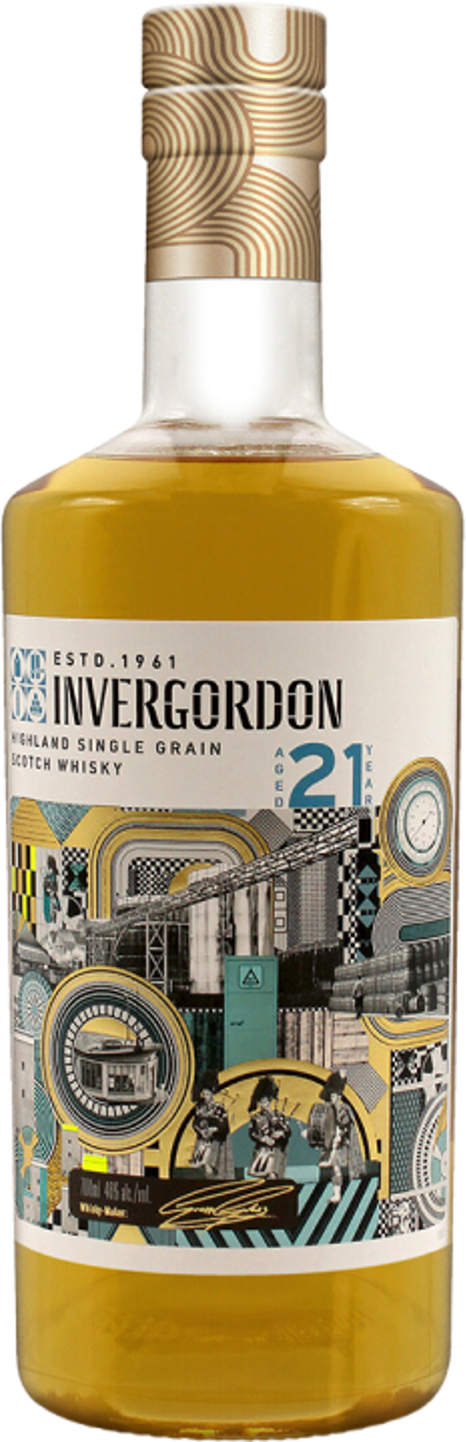 Invergordon 21 Year Old Single Grain Scotch Whisky | 700ML at CaskCartel.com