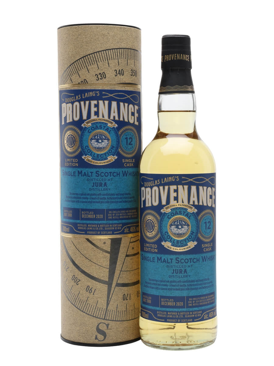 Jura 12 Year Old (D.2008, B.2020) Douglas Laing’s Provenance Scotch Whisky | 700ML at CaskCartel.com